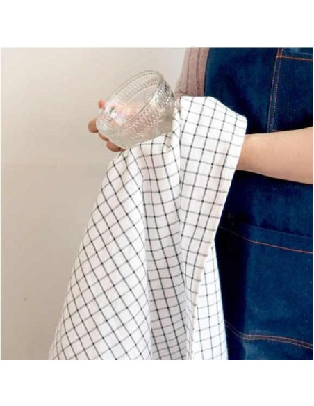 Juego de Toallas de Cocina 100% Algodón Genérico 4 Piezas 50x70 cm