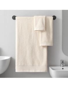 Juego de Toallas de Baño REDKISS 8 Piezas 100% Algodón Marrón 2