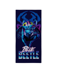 Toalla de Playa Franco Blue Beetle 147x71 cm Algodón Suave