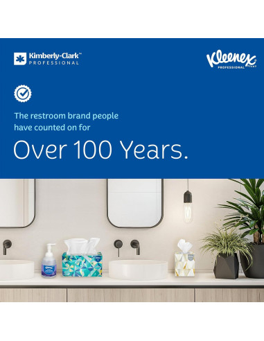 KLEENEX Toallas de Mano Pop-Up 120 Piezas Papel 22.86x26.67cm