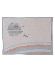 Manta de Paseo CozyChic Star Wars Barefoot Dreams 76x102cm