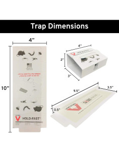 Tableros de Pegamento Victor M309 - 72 Trampas para Insectos y Roedores 2