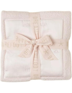 Manta de Recepción Barefoot Dreams CozyChic Rosa 76x102 cm 2