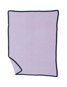 Manta de cochecito Barefoot Dreams CozyChic Ultra Lite 76x102cm Lila 2