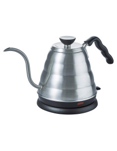 Hario V60 Buono Hervidor Eléctrico Cuello de Ganso 800ml Plata