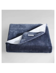 Manta de lanzamiento Calvin Klein 127x178 cm azul reversible