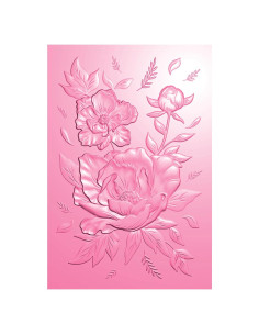 Carpeta de Relieve 3D Briartw para Scrapbooking 16x11.5cm