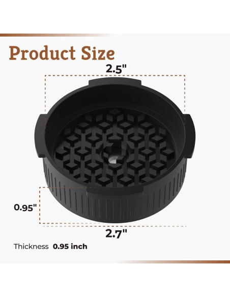 Tapa de Filtro de Café Xinafan para AeroPress Original y Go