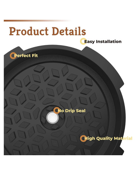 Tapa de Filtro de Café Xinafan para AeroPress Original y Go