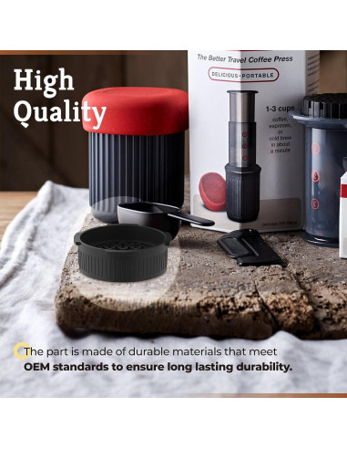 Tapa de Filtro de Café Xinafan para AeroPress Original y Go