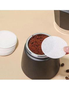 Filtros de papel desechables iHMeiju 6.35 cm 500 unidades 2