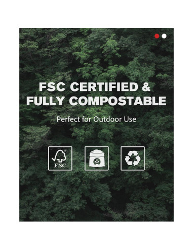 Filtros de café desechables Bake Choice 400 unidades 6.35 cm