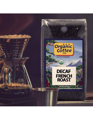 Café Orgánico Descafinado Tostado Francés 2KG The Organic Coffee Co.