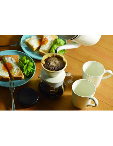 Servidor de Café Irrompible Akebono TW-3730 400 ml Negro