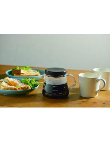 Servidor de Café Irrompible Akebono TW-3730 400 ml Negro