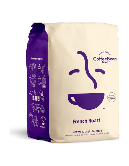 Café Molido Tostado Francés Café en Grano Directo 2267g