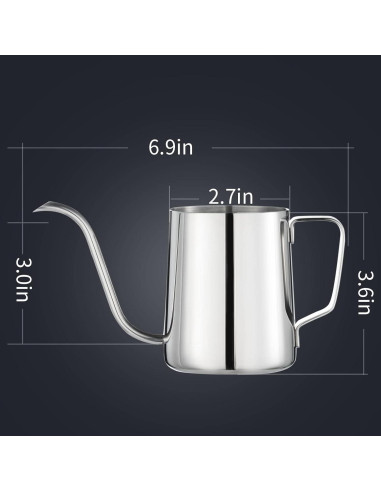 Tetera de Pico de Ganso PARACITY 350ml Acero Inoxidable