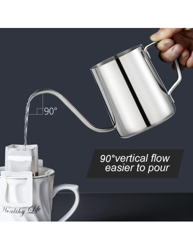 Tetera de Pico de Ganso PARACITY 350ml Acero Inoxidable