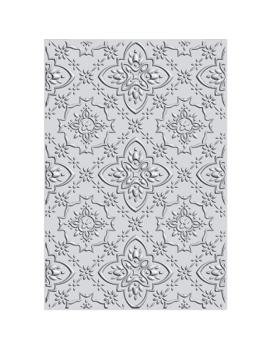 Carpeta de Embossing 3D Sizzix Motivo Ornamental 15.9x10.8cm