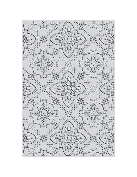 Carpeta de Embossing 3D Sizzix Motivo Ornamental 15.9x10.8cm