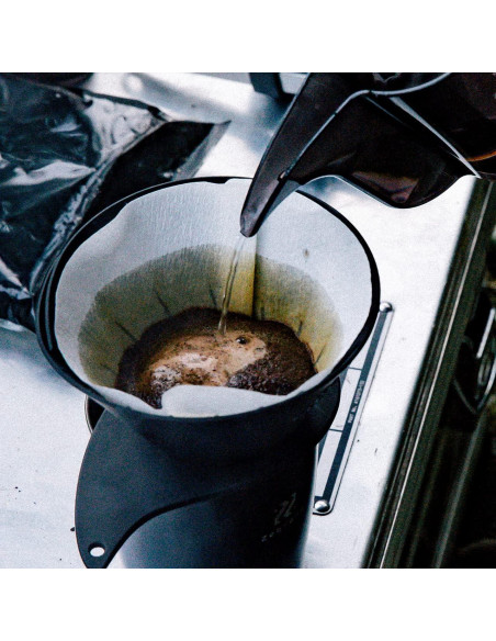 Goteador de Café Portátil Zebrang V60 Flat Dripper 1-4 Tazas