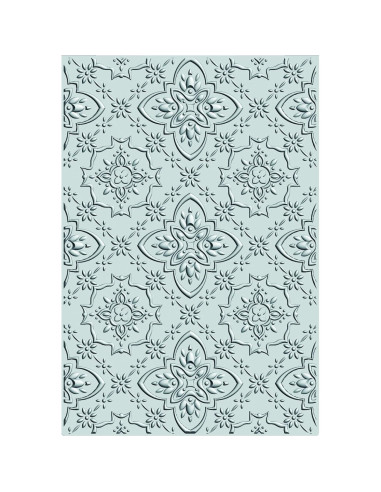Carpeta de Embossing 3D Sizzix Motivo Ornamental 15.9x10.8cm