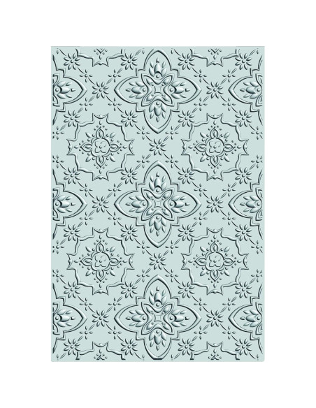 Carpeta de Embossing 3D Sizzix Motivo Ornamental 15.9x10.8cm