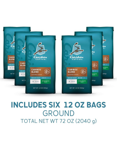 Café Caribou Molido Descafeinado Tostado Medio 2040g
