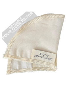 Filtros de Café Reutilizables Doppeltree Hario V60 03 - 2 Piezas