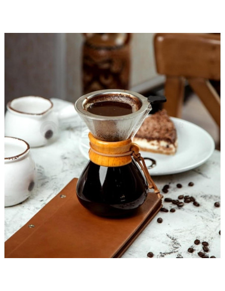 Juego de Filtros de Café Reutilizables AzulySlec 300/600 Malla