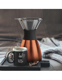 Cafetera de Goteo Aislada Asobu PO300 Cobre 32 oz 2