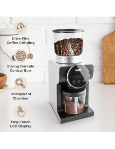 Molino de Café Eléctrico Kaffe KF8091 Acero Inoxidable 31 Niveles 2