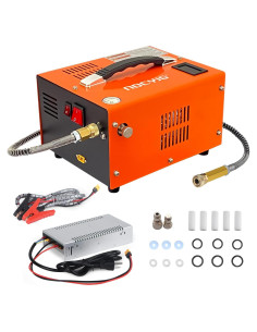 Compresor de aire PCP NDCYJG 4500PSI 250W Portátil 12V/110V