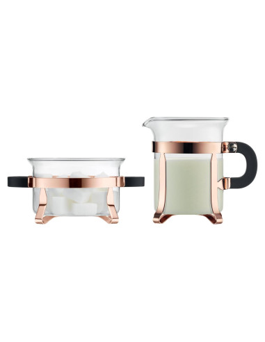Conjunto de Azúcar y Crema Bodum Chambord Cobre 2 Piezas