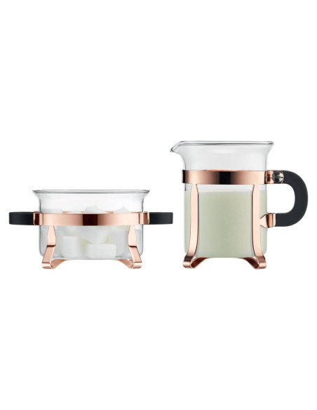 Conjunto de Azúcar y Crema Bodum Chambord Cobre 2 Piezas