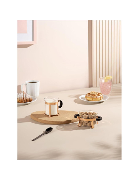 Conjunto de Azúcar y Crema Bodum Chambord Cobre 2 Piezas