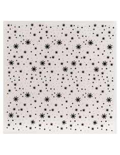 Plantilla de Embossing Lily Craft Copo de Nieve 15x15cm