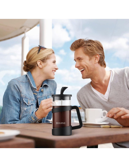 Cafetera Prensa Francesa Sivaphe 12oz Borosilicato Manual