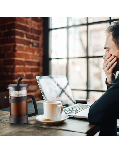 Cafetera Prensa Francesa Sivaphe 12oz Borosilicato Manual