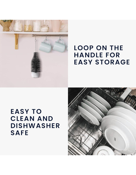 Cepillo para Botellas kwmobile 36 cm Compatible SodaStream