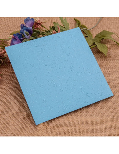 Plantilla de Embossing Lily Craft Copo de Nieve 15x15cm