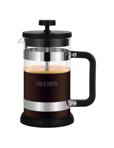 Cafetera Prensa Francesa TBGENIUS 600 ml Vidrio Borosilicato