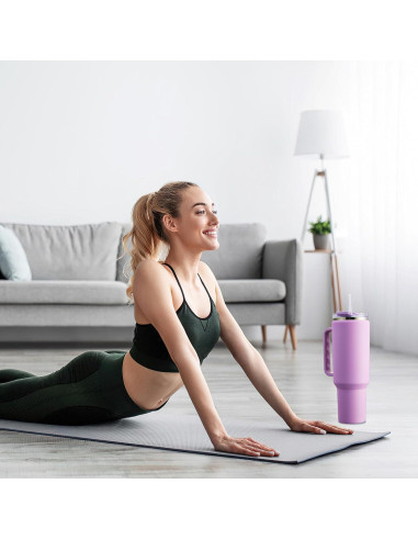 Taza de viaje COKTIK 50oz acero inoxidable a prueba de fugas