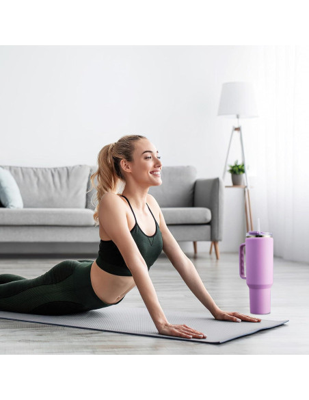 Taza de viaje COKTIK 50oz acero inoxidable a prueba de fugas