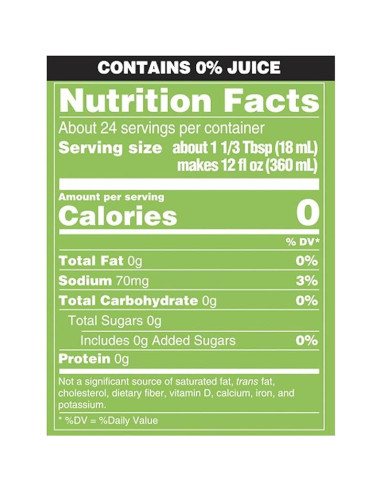 Mezcla SodaStream Starry Cero Azúcar 440ml - Paquete de 6