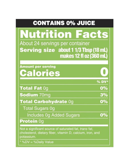 Mezcla SodaStream Starry Cero Azúcar 440ml - Paquete de 6