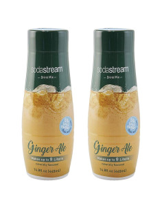 SodaStream Jengibre Ale 440ml - 2 Botellas Saborizadas