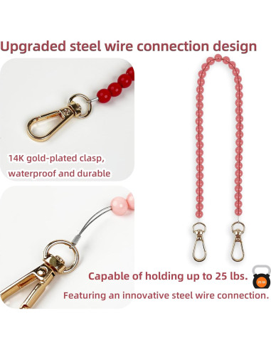 Juego de Correa y Llaveros SITKOL para Botellas Owala 24-40 oz