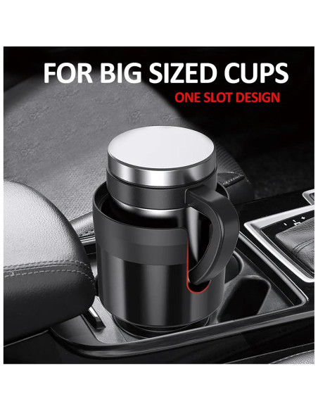 Expansor Soporte Tazas Coche Digital Nc Modelo 395 Negro