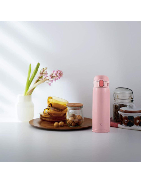 Taza de Acero Inoxidable Zojirushi SM-WA48-HL 0.36L Rosa